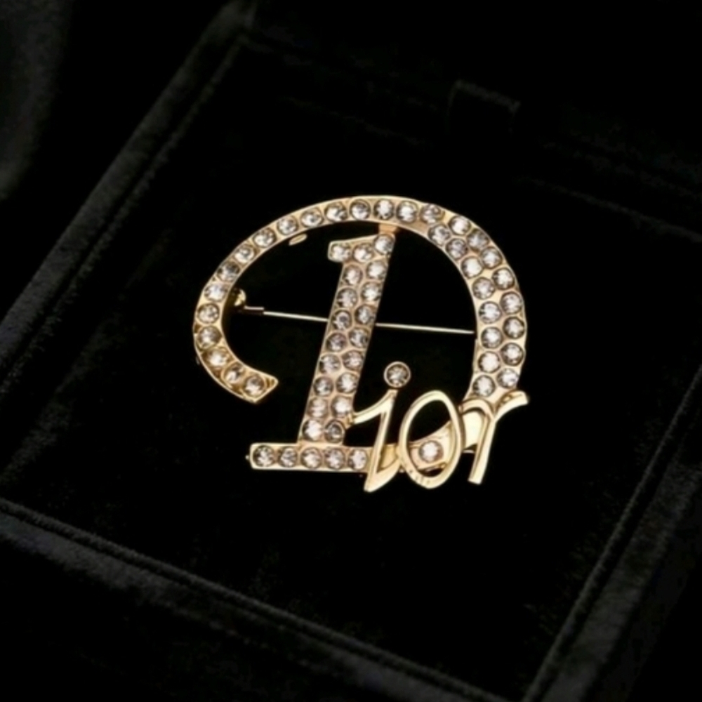Dior Style Brooch